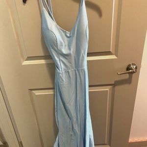 Brand new Jessica angel blue prom dress